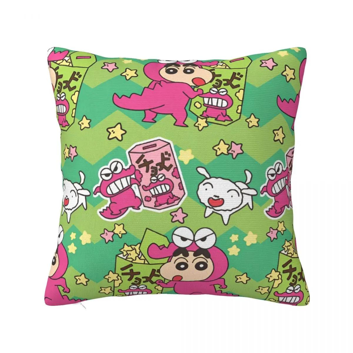 

Мультяшные наволочки для декоративных подушек, украшение для гостиной, напечатанная наволочка для диванной подушки, полиэстер, мягкая наволочка 66x66cm жёлтый