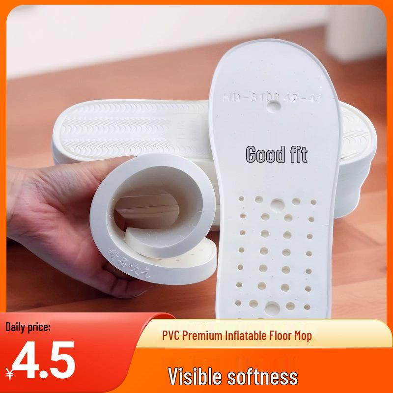 PVC Slippers: Silent, Comfortable, Waterproof, Non-Slip, Wear-Resistant, Lightweight, DIY Handmade Sole Material.