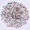 10203050Pcslot Random Mix Silver Color Enamel Floating Charms For Jewelry Making Supplies Fit Locket Diy Accessories Finding