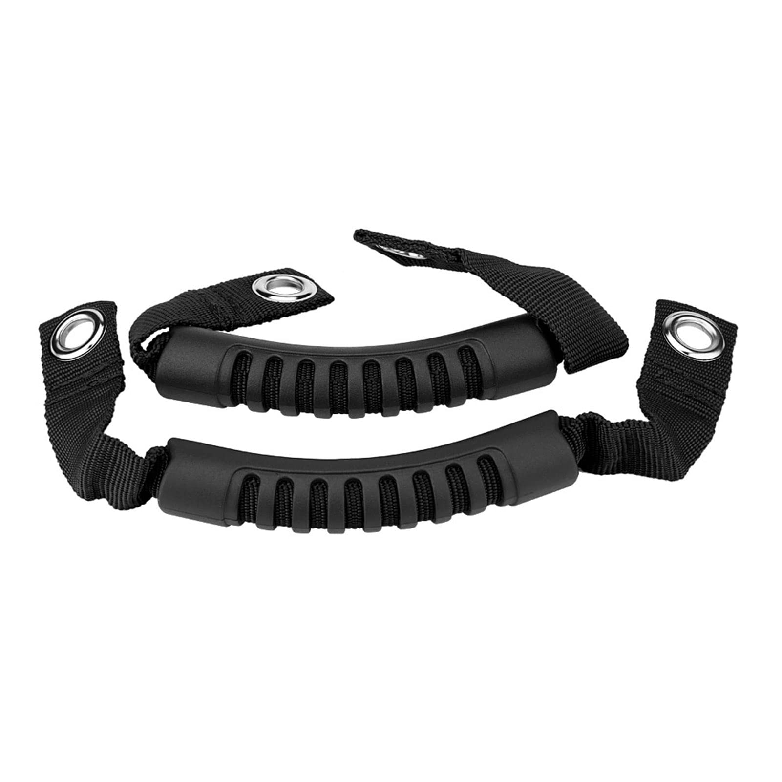 

Ara.mox Ручки для захвата сиденья, 2 шт. Комплект ручек для захвата заднего подголовника автомобиля с отверстиями для Jeep Wrangler 1995-2017 (черный) чёрный