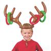 New Year Gift Festival Outdoor Christmas Headband Inflated Toys Inflatable Antler Hat Ferrule Game