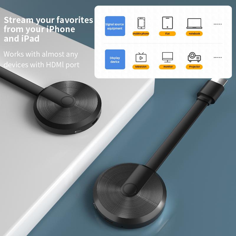 4K 5G Screen Projector Mobile Phone Connected To TV Wireless HDMI Transmission To Computer Monitor 4K HD HDMI Media Player