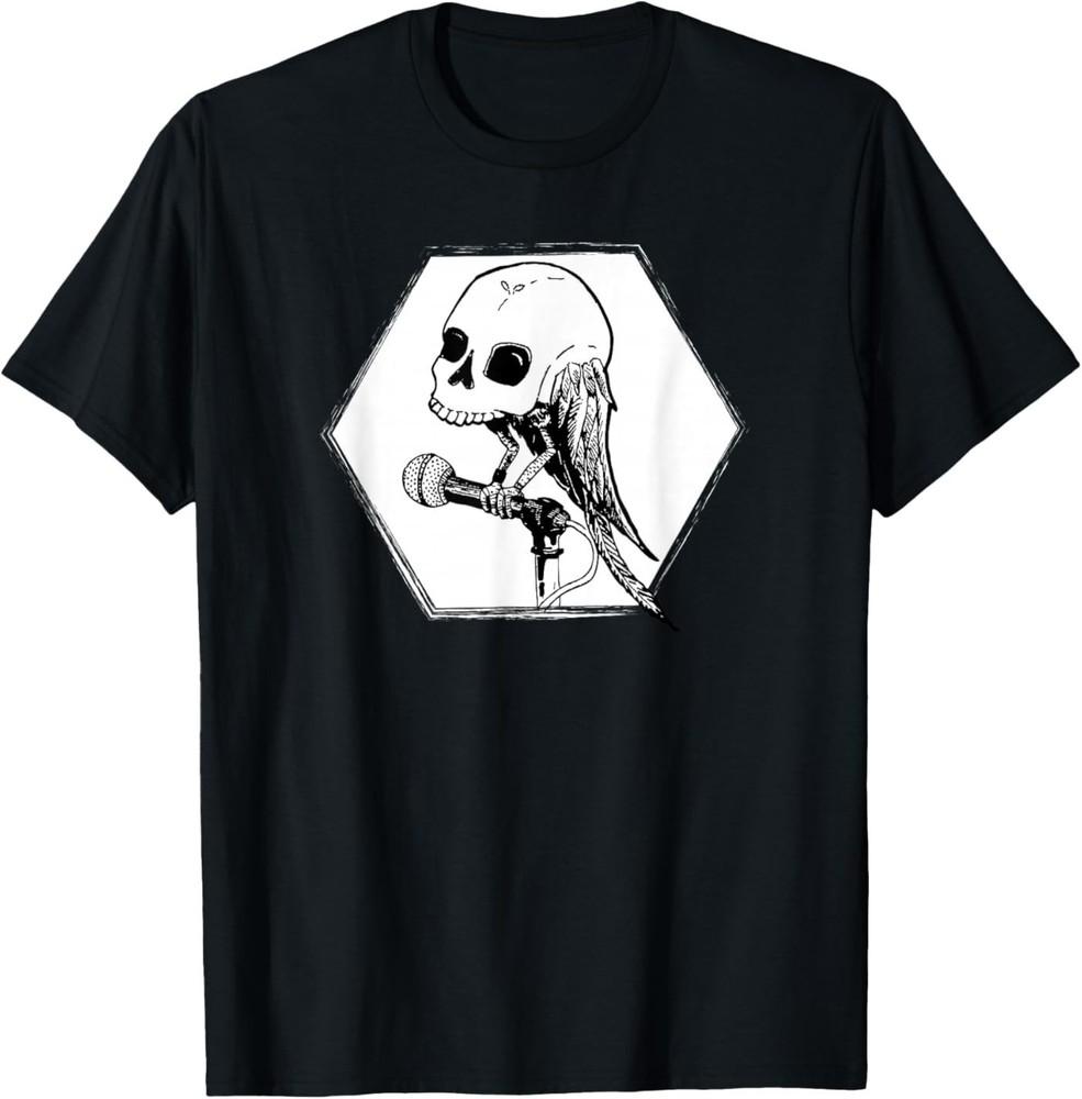 Skull Bird on The Mic T-Shirt