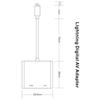 HDMI Adapter Cable AV HDTV for iPhone 7 8 X XS XR 11 12 13 14 SE Pro Max Plus