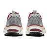 Li Ning Push Pull Boom V2 Amortecimento Antiderrapante Resistente à Abrasão Retorno Tênis de Corrida de Cano Baixo Masculino Prata ARXW019-2
