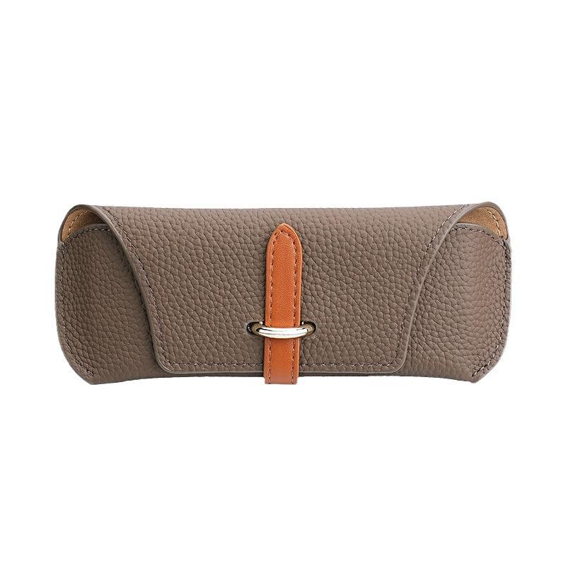 Women's Artistic Pressure-Resistant Sunglasses Pouch - High-End Portable Protective Case