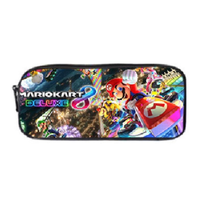 New Arrival Mario Cartoon Backpack For Elementary And Middle School Students Lunch Bag And Pencil Case Included