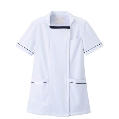 Nursery Women's Scrub, Medical White Coat, High Stretch, Sweat-Wicking, Quick-Drying, Anti-Optic, Antibacterial, Odor-Resistant, UV Protection, Color-