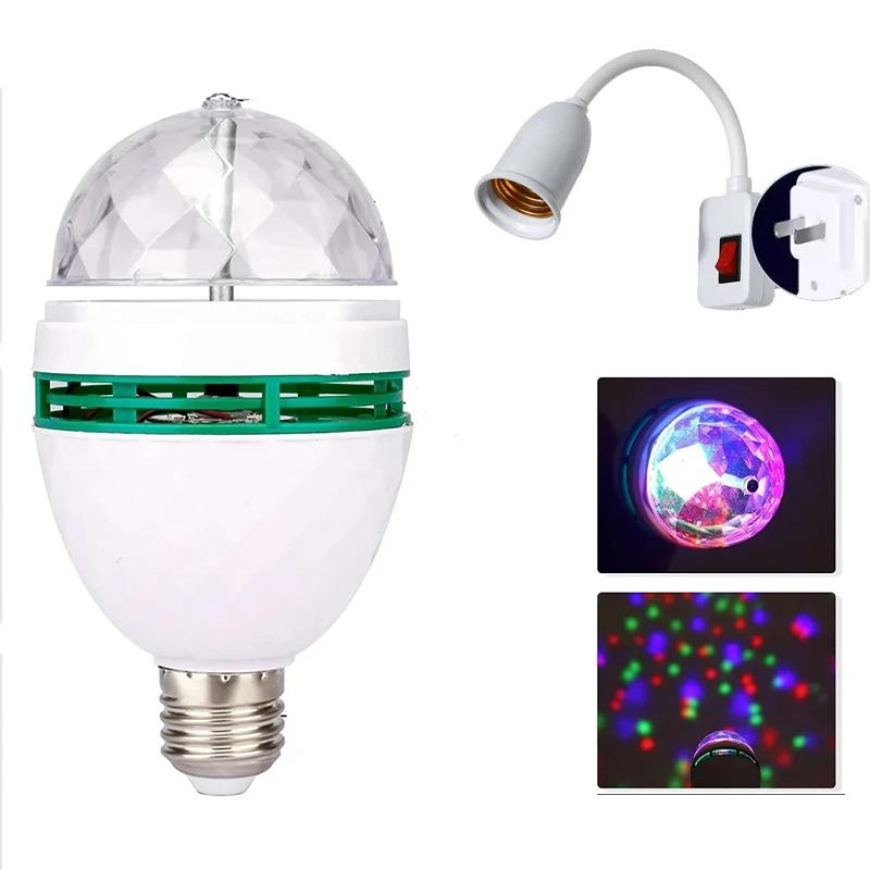 LED Bühnen Disco Licht Rotierenden DJ Birne Strobe Remote Sound Control Magie Tanz Auto RGB Weihnachten Geschenk Party Club Laser zeigen Lampe