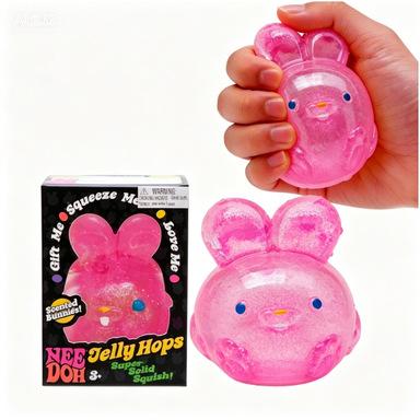 Rabbit Pinch Music TPR Stress Relieving Toy Sensory Squeezing Adult Stress Relieving and Ventilating Toy
