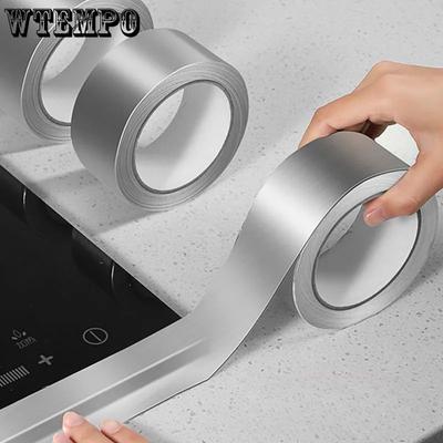 Autocollants imperméables et résistants à l'huile Feuille d'aluminium résistante aux hautes températures Cuisinière de cuisine Écart d'évier Autocollants de couture de beauté Cuvette de toilette Ruban anti-moisissure