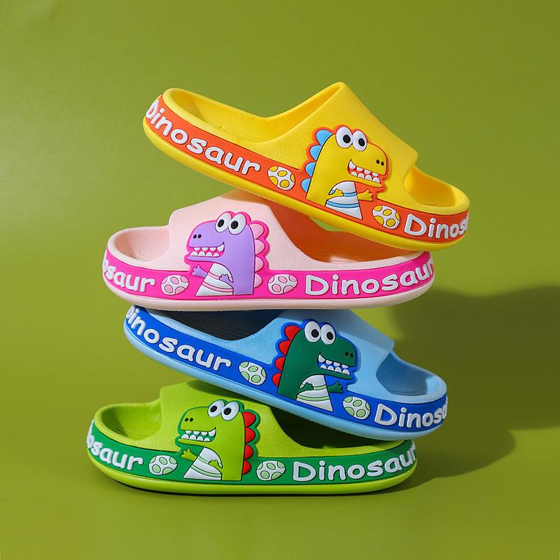 Kids Slippers for Boys Solid Color Summer Beach Indoor Baby Slippers Cute Girl Shoes Home Soft Non-Slip Children Slippers
