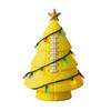 Ball Christmas Tree Ornament Fun Football Xmas Tree Decoration Basketball Tree with Golden Star Topper for Festive Holiday Decor