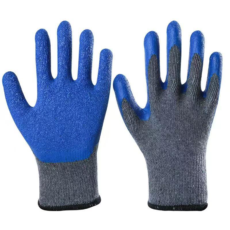 Прочные дышащие хлопковые перчатки Altair с нескользящим покрытием для строительства и защиты труда
