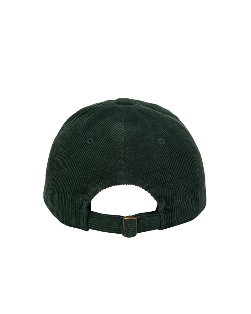 HUMAN N CAT Seoul Corduroy Ball Cap [Deep Green]