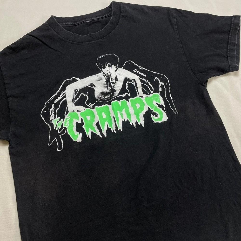 90s The Cramps Band Retro Style Black Unisex T shirt Vtg S5XL KH14464 Unisex T-Shirt XL