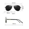 Classic Luxury Polarized Oval Sunglasses for Men Vintage Brand Women Sun Glasses Outdoor Fishing Driving Goggles UV400