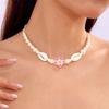 Bohemia Flower Clavicle Chain Weaving Chain Choker Fashion Shell Beads Necklace  Seaside