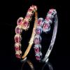New Version of the Classic Fully Inlaid Zircon Women's Fashion Light Luxury High-end Bracelet