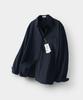 MOOD INSIDE (Summer) Stone Ice Semi-Over Rn Shirt _Navy