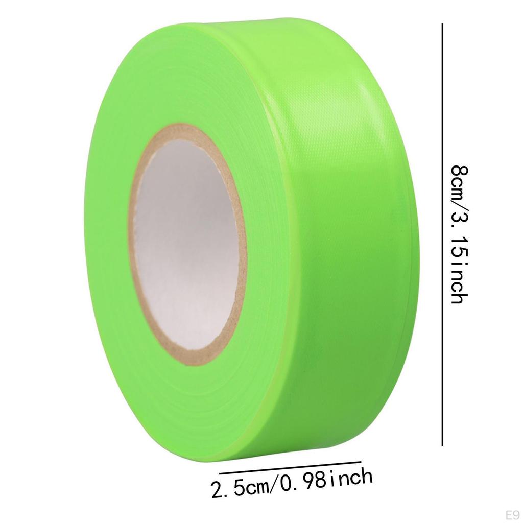 Flagging Marking Tape PVC 148ft Length Survey Ribbon Roll for Boundaries Area Workplace Use