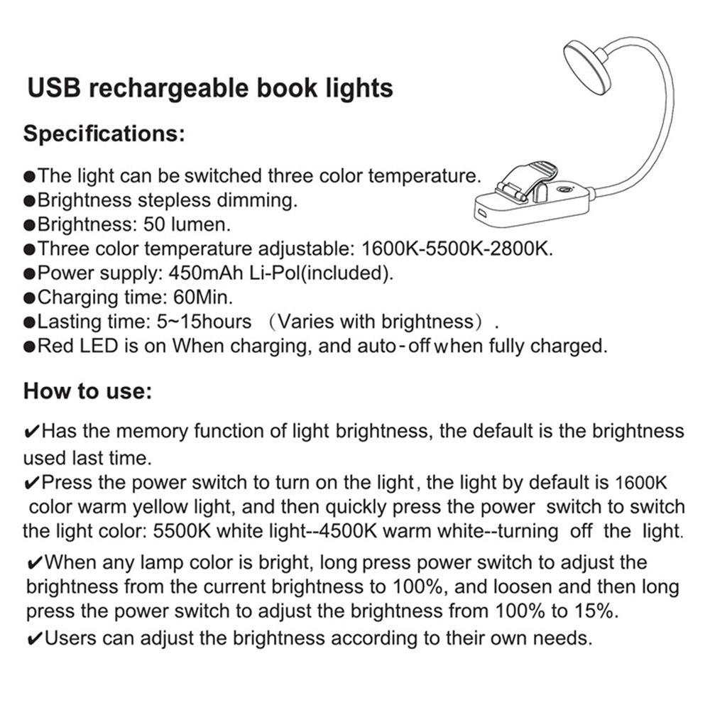 Waterproof Mini Clip-on Aquarium Lamp Adjustable Plants Grow Lamp  Home Decorations