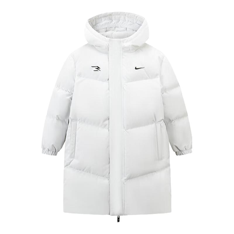 Nike Unisex Kids Water-Repellent Mid-Length Down Jacket