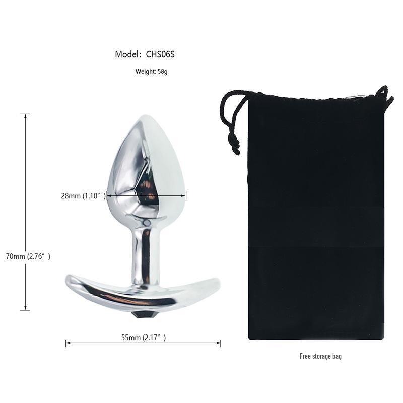 Chrysanthemum Metal Anal Plug: Stimulation & Pleasure Toy for Men and Women