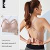 Women's Shockproof Sports Bra - Wirefree Yoga Vest with Beautiful Back Design