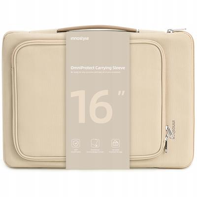 Bolsa para laptop de 16" à prova d'água Omniprotect bege