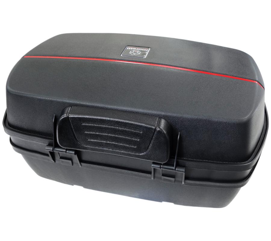 Kufer Moretti, Mr-698, 45L, Czarny, Czerwony Odblask
