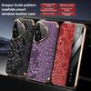 Smart Window Dragon Scale Texture Leather Phone Case for Huawei Pura 80 Ultra Pura70 Pro Plus Mate 70 Pro + 60pro Magnetic Shell