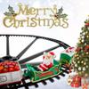Wooden/Plastic Train Christmas Ornament Merry Christmas Decoration for Home 2023 Xmas Gifts Noel Natal Navidad New Year 2024