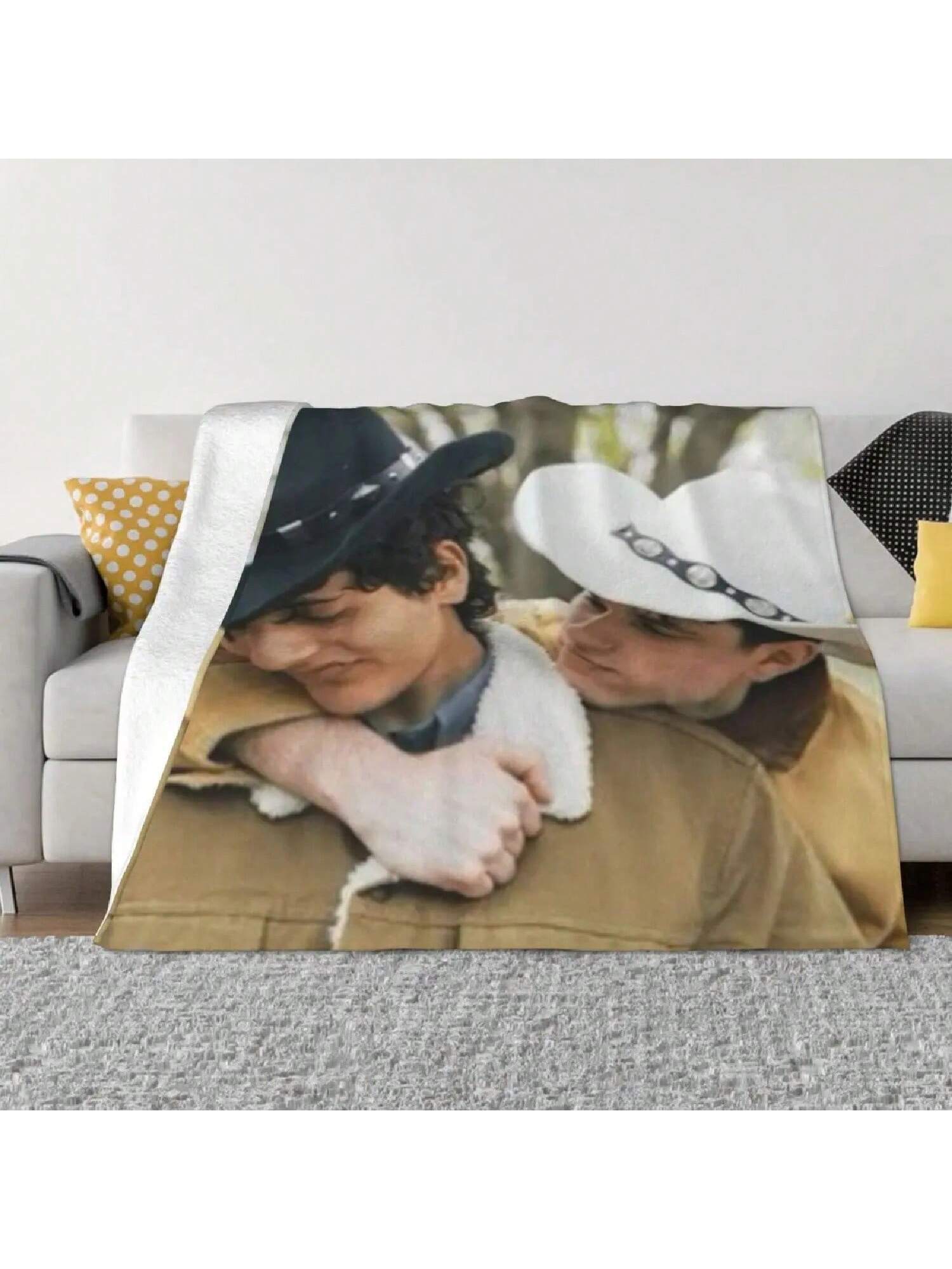 Slushy Noobz Brokeback Mountain Ultra-Soft Fine Wool Blanket 75X95CM