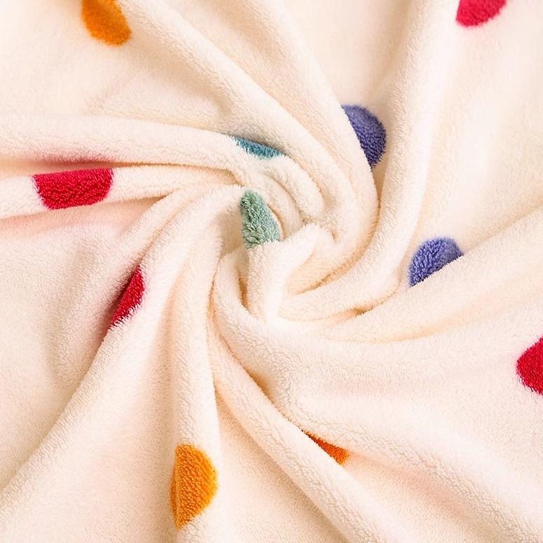 Cute Pom-pom Bath Towel for Women Super Absorbent Towel High-appearance Wrap Towel for Summer Dormitory Use