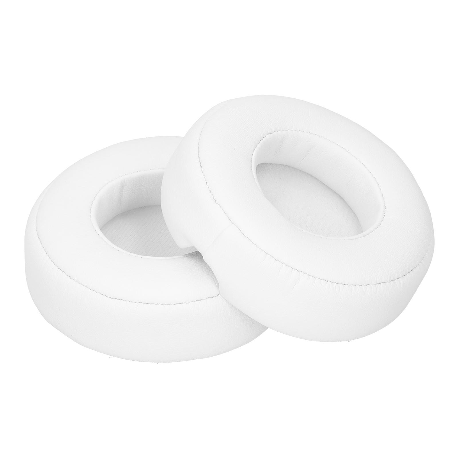 Headphone Ear Pads Cover Headset Comfortable Cushion Replacement for Monster PROWhite