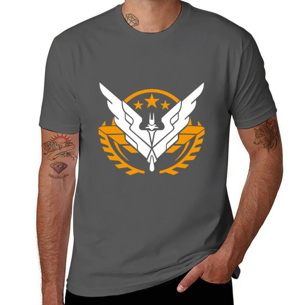 Elite Dangerous  Triplo Elite  T-shirt ad Alta Risoluzione Outfit Base Quotidiano Maglietta a Maniche Corte