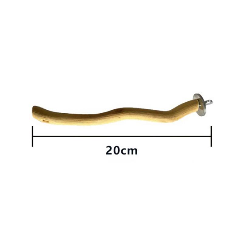 Parrot Perch Bird Stand Natural Tree Stick with Durable Fork Branch for Cage Grinding