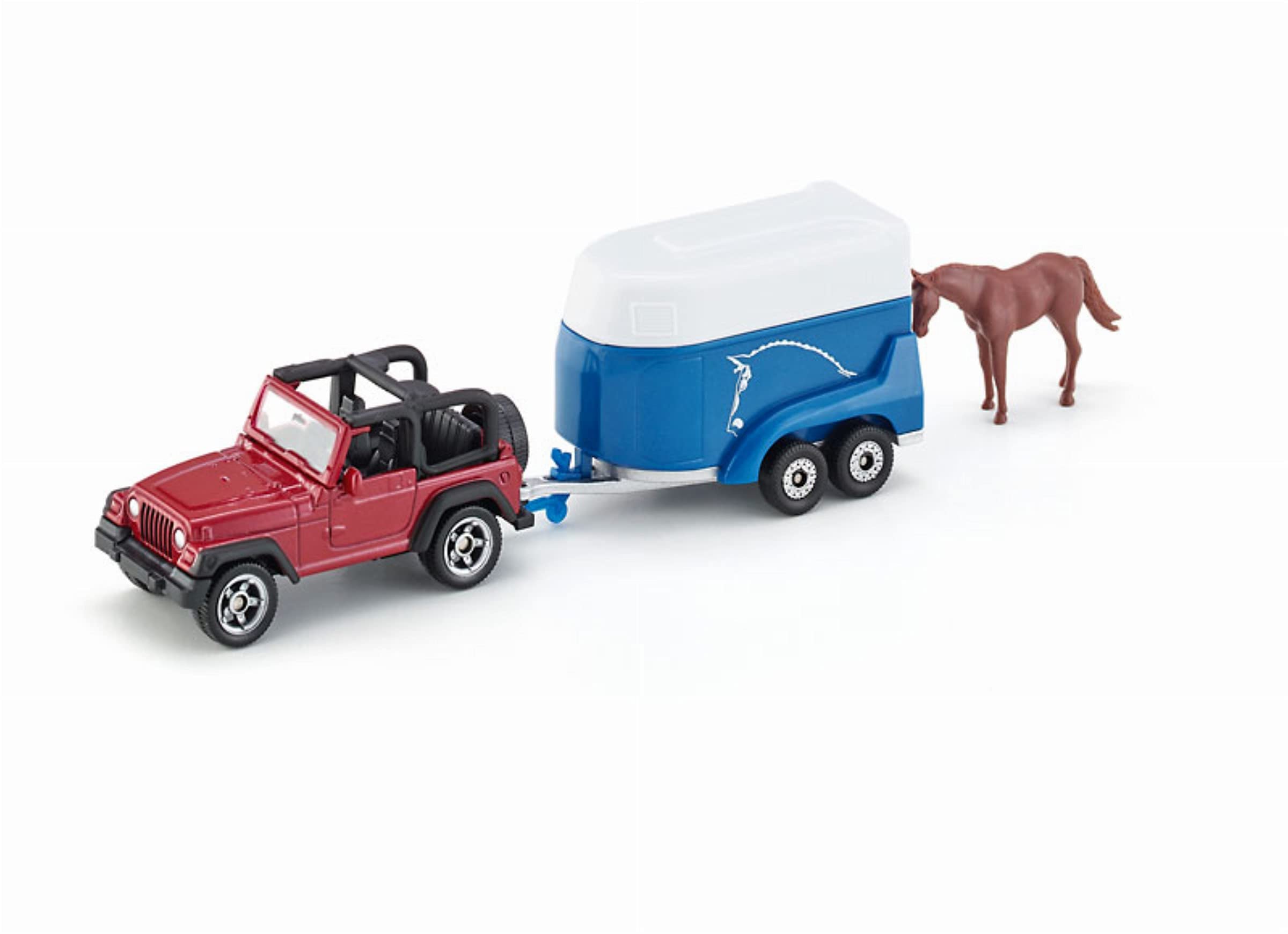 

BorneLund SIKU Jeep with Horse Trailer SK1651