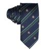 [FASELE] Necktie, Unisex, Men's, Women's, Girls', Boys', Striped, Crown Pattern, Student, High School Student, Campus Fashion, Stylish, Gift,