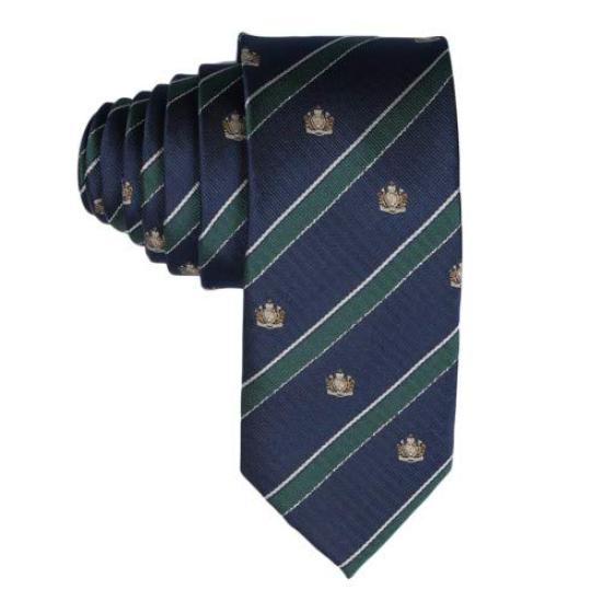 [FASELE] Necktie, Unisex, Men s, Women s, Girls , Boys , Striped, Crown Pattern, Student, High School Student, Campus Fashion, Stylish, Gift,