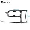 Real Soft Carbon Fiber Sticker For Kia Sportage 2017 2018 2019 2020 2025 LHD Car Gear Shift Water Cup Panel Interior Trim