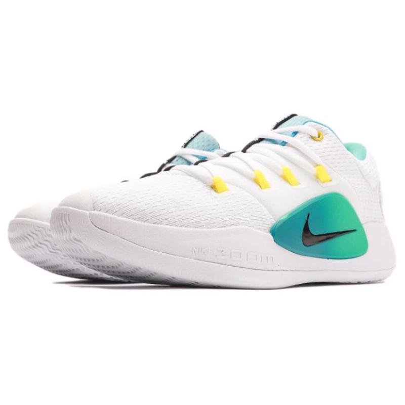 Nike Hyperdunk X Low EP White Teal Gradient Sneakers FN3441-101