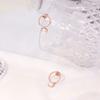 Dieuamour 14K Gold Pin Sherry Pearl Earrings