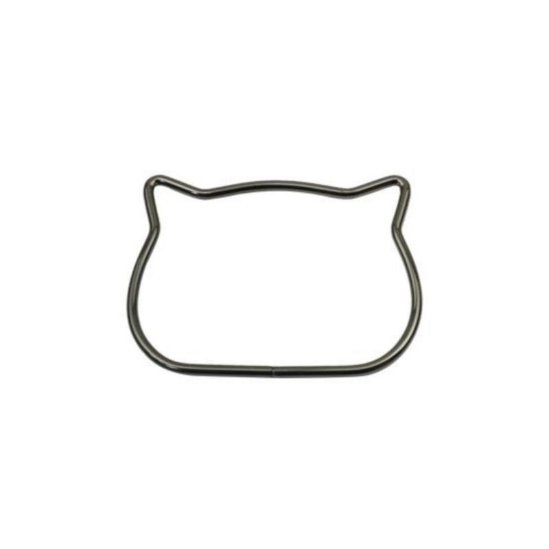 Cat/Bear Shapes Bag Handle Fashionable Iron Not Easily Fade Luggage Hardware Accessories Sturdy Bag Carrying Ring Diy