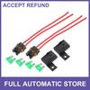TWO Inline Fuse Holder ATOATC Holder 30A 12A Gauge Wiring Harness with Cover