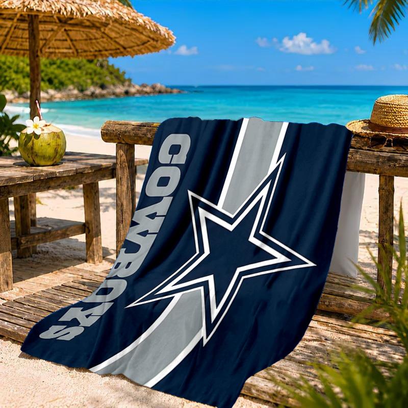 American Football Team Beach Towel, Quick-drying, Easy to Care for, Suitable for Both Fitness and Beach Vacations,Sports Essential