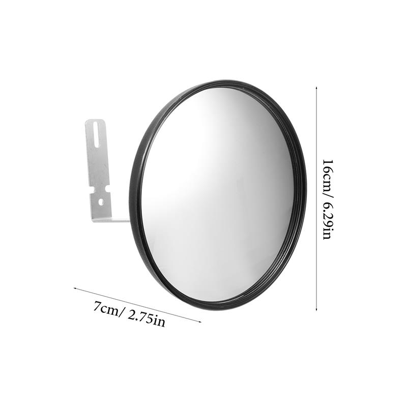 Convex Anti Theft Mirror Lightweight Design For Installation Traffic Mirror Prevent Accidents Injuries Theft Large Mirror