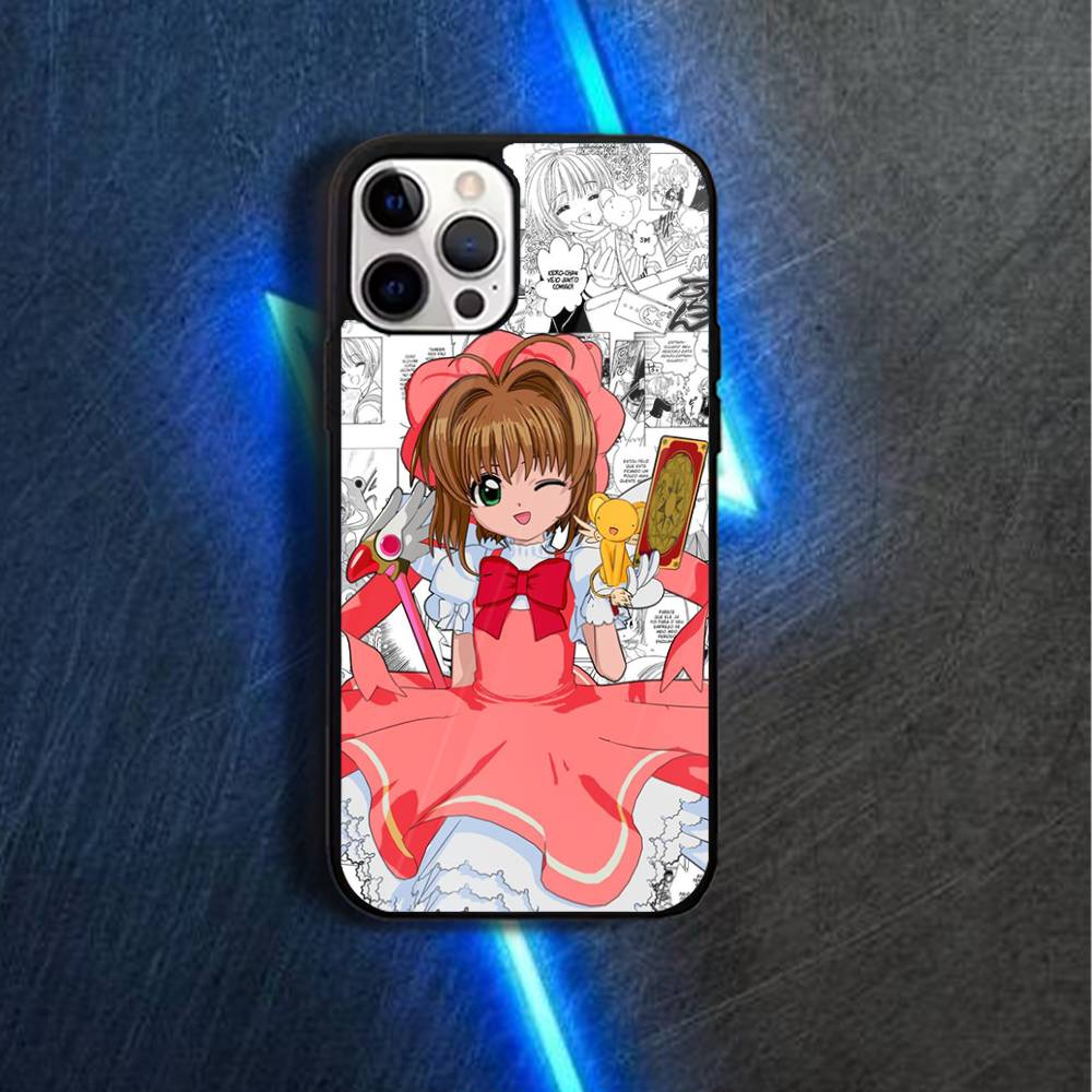 Cardcaptor-ES S-Sakura Phone Case For iPhone 17,16,15,14,13,12,11,Pro,Max,Plus,Mini,Magsafe,Magnetic Wireless Charging Case