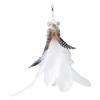 Cat Teaser Toy Reduce Boredom Fun Interactive Kitten Teaser Toy with Feather and Bell for Pet